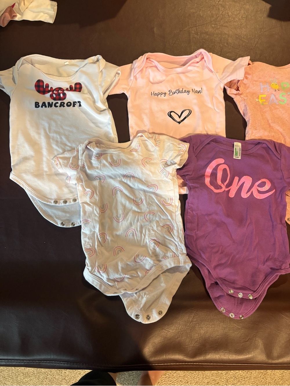 @💥Buy 2 Get 1 Free💥12-18M Short Sleeve Bodysuits Bundle | Various Brands 9 piece